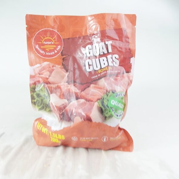 Fresh Goat Cubes (Bone-In)
